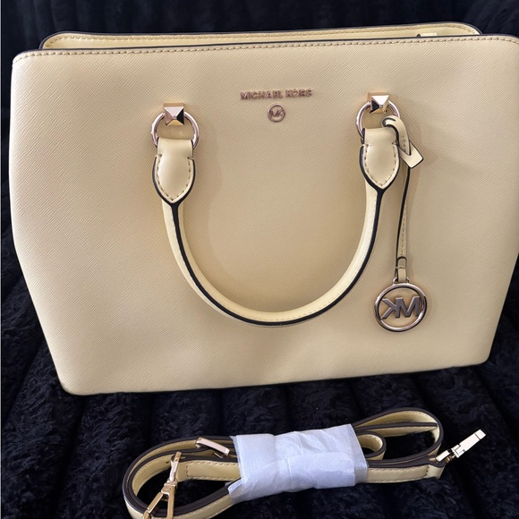 Michael Kors Handbags - Michael Kors Yellow Satchel